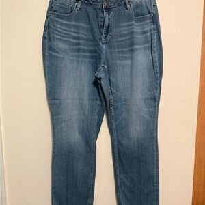 Vigoss Women's Straight Leg Jeans in Blue